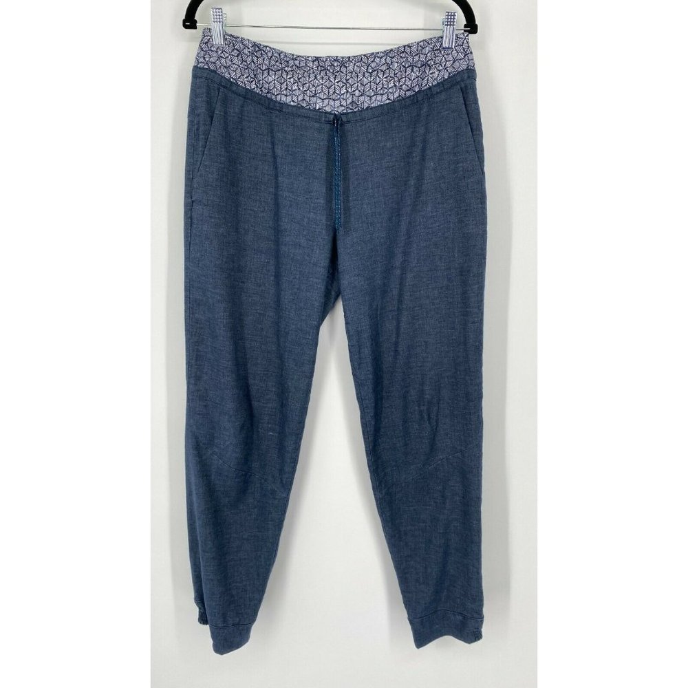 Patagonia Hampi Rock Pants Women's Size Medium Drawstring Pull On Athletic Blue